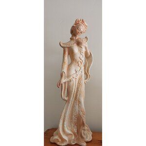 Vintage 1953 Lane & Co. MCM Mid Century Modern Glossy Asian Female figurine